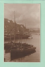 Devon postcard - In Harbour Brixham - Judges Rp - Unp