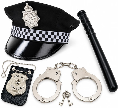 Police fancy dress set - dress,