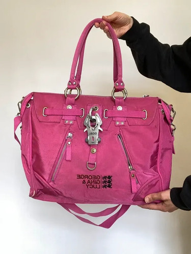 Pink george gina lucy bag - gina,