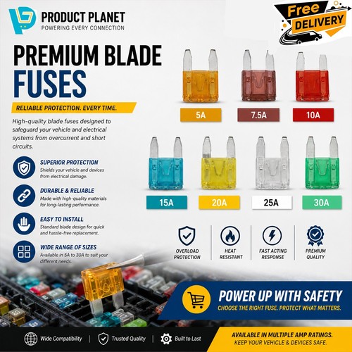 Mini blade fuses automotive - blade,