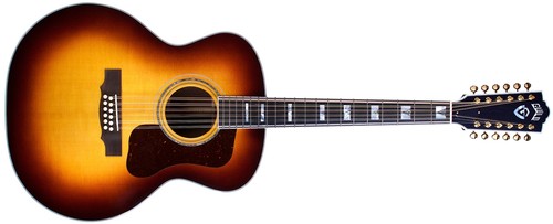 Guild 512e maple - guild, antique