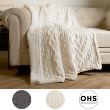 Ohs cable knit - ohs, blanket