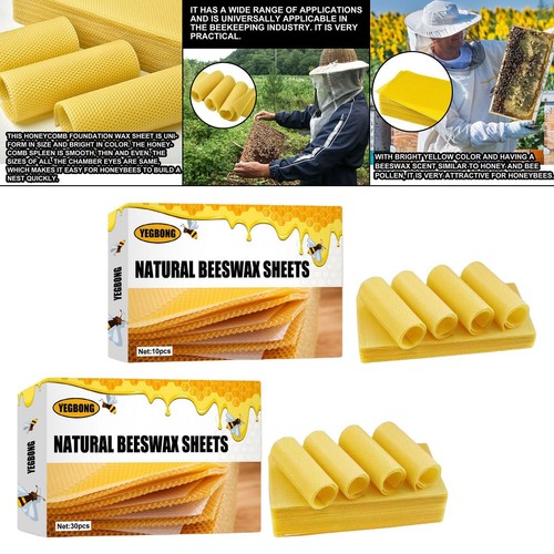 Beekeeping beeswax sheets for - beeswax,