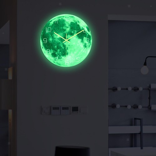 Luminous wall clock hanging - wall,