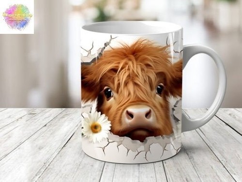11oz highland cow mug - highland,