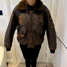 redskins leather jacket large
