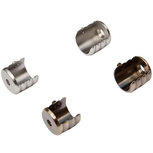 Metal curtain pole bracket - pole,
