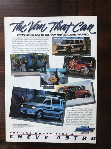1986 vintage original print - , ad