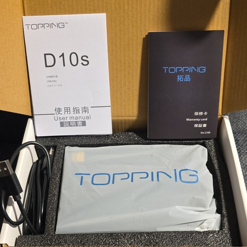 Topping d10s usb dac 32bit - dac,
