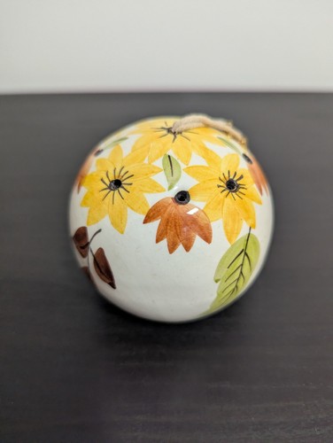 Large ceramic pomander hand - ceramic,