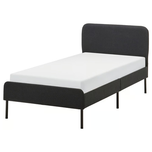 Ikea slattum upholstered bed - slattum,