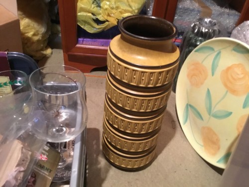 Tall west german - german, vase