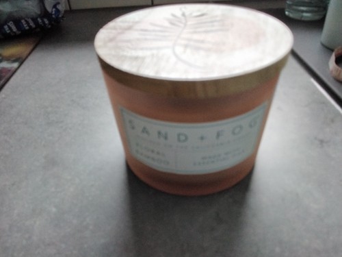 Candle sand fog floral - candle,