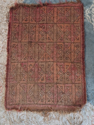 1930s antique afghan - 1930s, rug