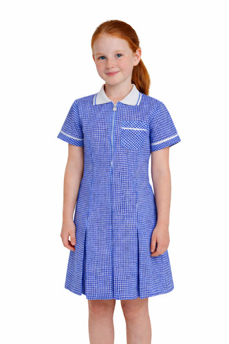 Girls gingham school - girls,