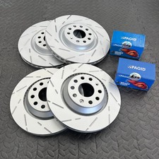 Audi S3 8P Slotted Front &