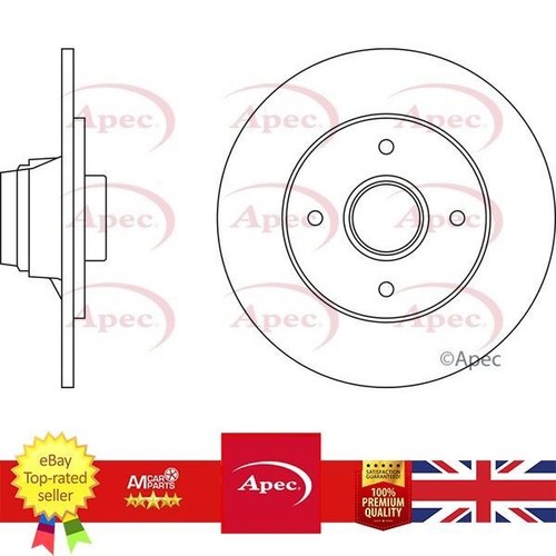 Brake disc for renault - for,