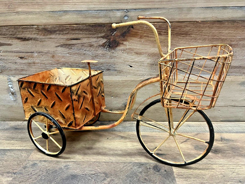 Tricycle metal garden - tricycle,