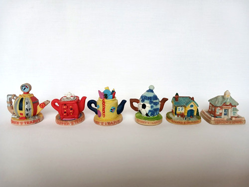 Tetley tea folk mini - tea, resin