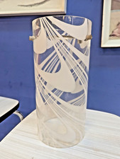 Murano Style White Swirling