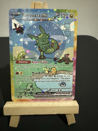 Bubble rayquaza pokemon card - -,