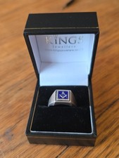 Sterling Silver Masonic Ring