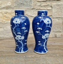 Pair Chinese Export Blue &