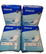 Attends Soft 7 Pads.-4 Packs