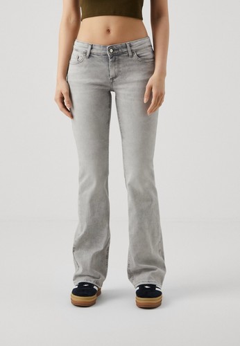 Grey flared soft stretch - flared, jeans