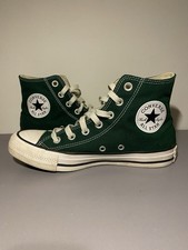 Dark Green High Top Converse, UK size, Unisex, Good  Condition