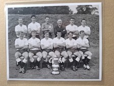 SPURS MEMORABILIA - 1962 F. A. CUP WINNERS TEAM PHOTOGRAPH                      