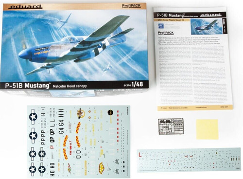 Eduard 51b mustang - p-51b,