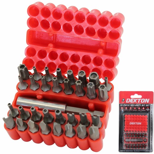 33pc security screwdriver - security, bit