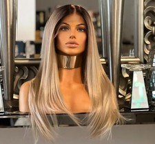 Dark Root Blonde Wig Lace