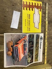 Vtg 1969 Owners manual Chevy