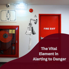 Chrome Wall Mounted Bell