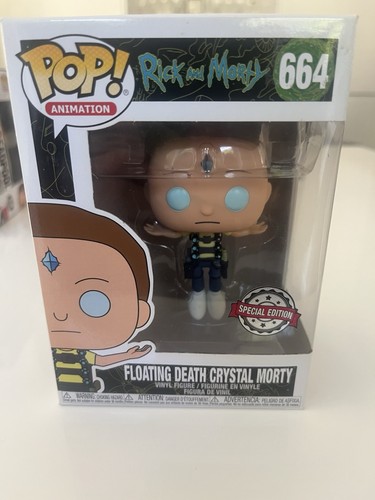 Floating death crystal morty - death,
