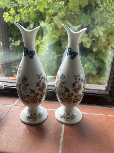 Pair aynsley fine bone - pair,