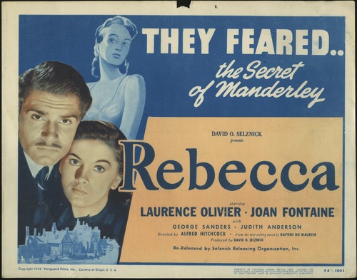 Rebecca film poster - (1940),
