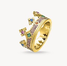Thomas Sabo gold crown ring