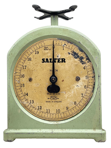 Vintage salter kitchen scale - vintage,