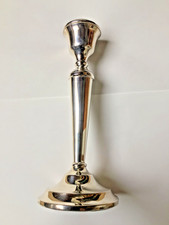 Sterling Silver Candlestick hallmarked Birmingham 1972, maker Francis Howard FH
