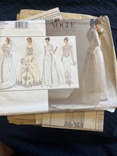 Vogue Sewing Pattern Bridal