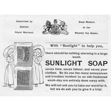 SUNLIGHT SOAP A Large Wash