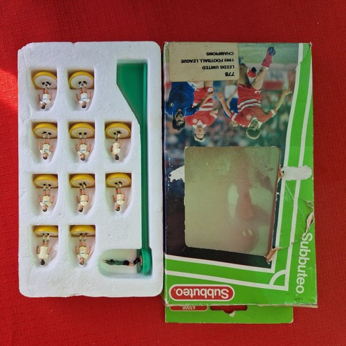 Subbuteo 778 leeds - subbuteo, united
