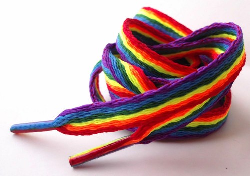Rainbow laces gay - rainbow,