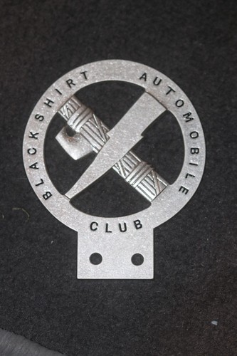 Blackshirt automobile club car - automobile,