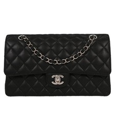 Chanel Black Calfskin Medium