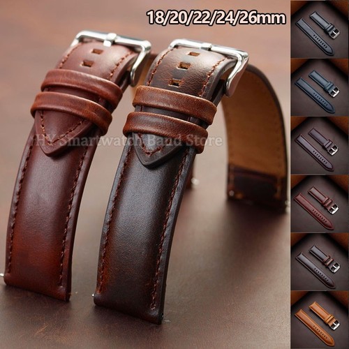 Genuine leather watchband - genuine,