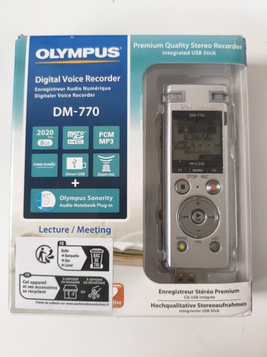 Olympus 770 digital voice - dm-770,